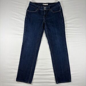 Levi's 529 Curvy Skinny Leg Jeans Womens 12M W31‎ L32 Dark Wash Denim